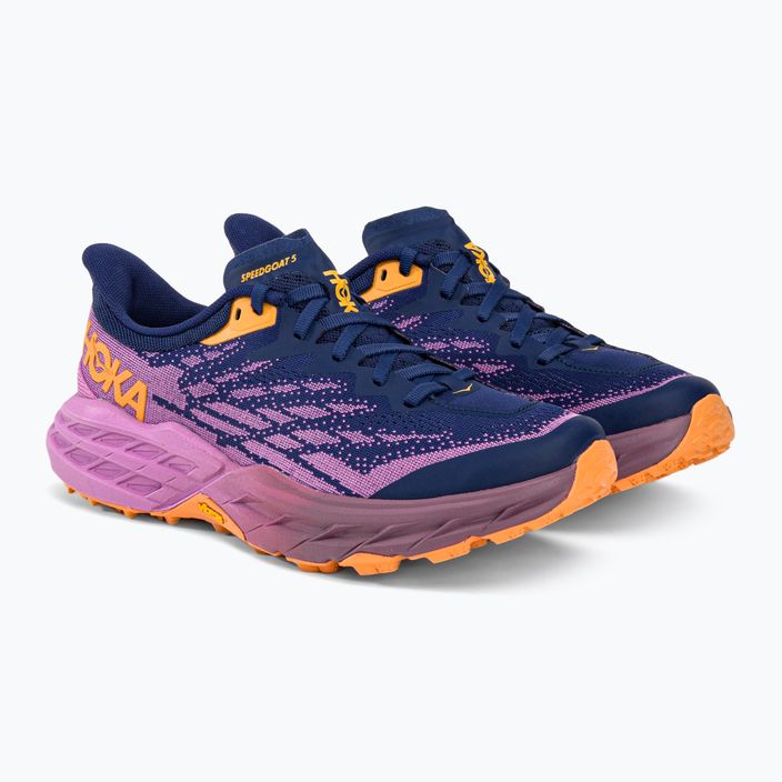 Кросівки для бігу жіночі HOKA Speedgoat 5 блакитні 1123158-BBCY 5