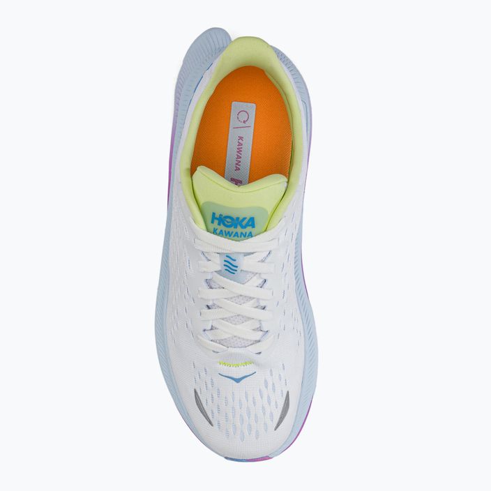 Кросівки для бігу жіночі HOKA Kawana білі 1123164-WIWT 6