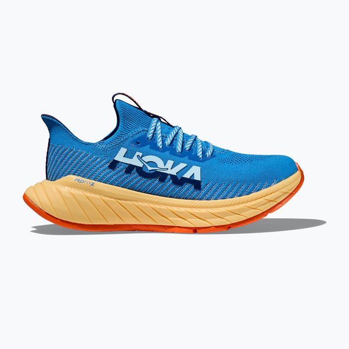 Кросівки для бігу чоловічі HOKA Carbon X 3 coaсталь sky/bellwether blue 8