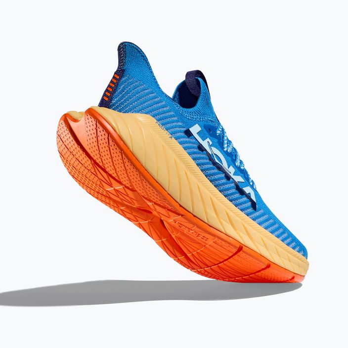 Кросівки для бігу чоловічі HOKA Carbon X 3 coaсталь sky/bellwether blue 11