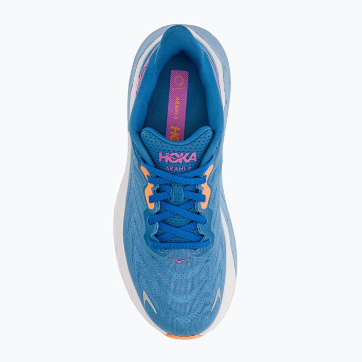 Кросівки для бігу жіночі HOKA Arahi 6 блакитні 1123195-AACS 5