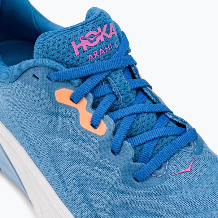 Кросівки для бігу жіночі HOKA Arahi 6 блакитні 1123195-AACS 10