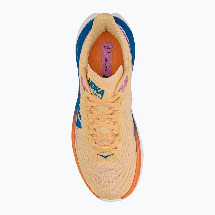 Кросівки для бігу жіночі HOKA Mach 5 помаранчево-фіолетові 1127894-ICYC 5