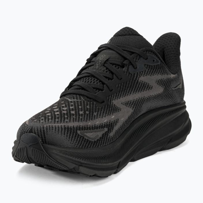 Чоловічі бігові кросівки HOKA Clifton 9 чорний/чорний 7