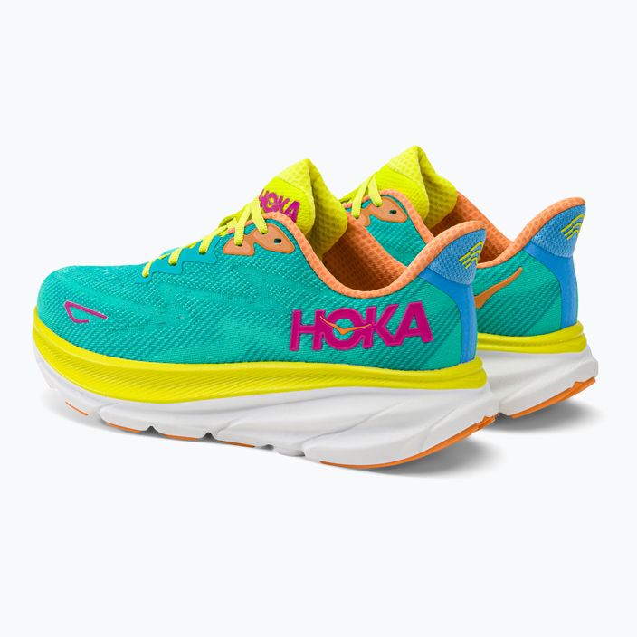 Кросівки для бігу чоловічі HOKA Clifton 9 зелені 1127895-CEPR 5