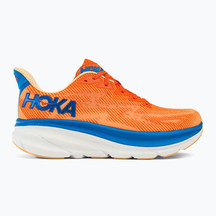 Кросівки для бігу чоловічі HOKA Clifton 9 помаранчеві 1127895-VOIM 2