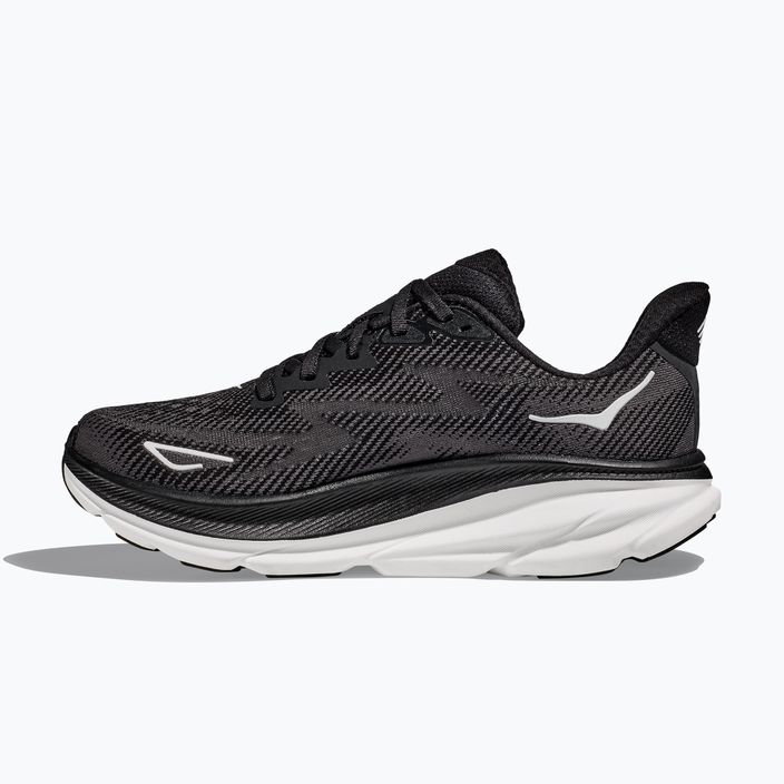 Кросівкі для бігу жіночі HOKA Clifton 9 black/white 3