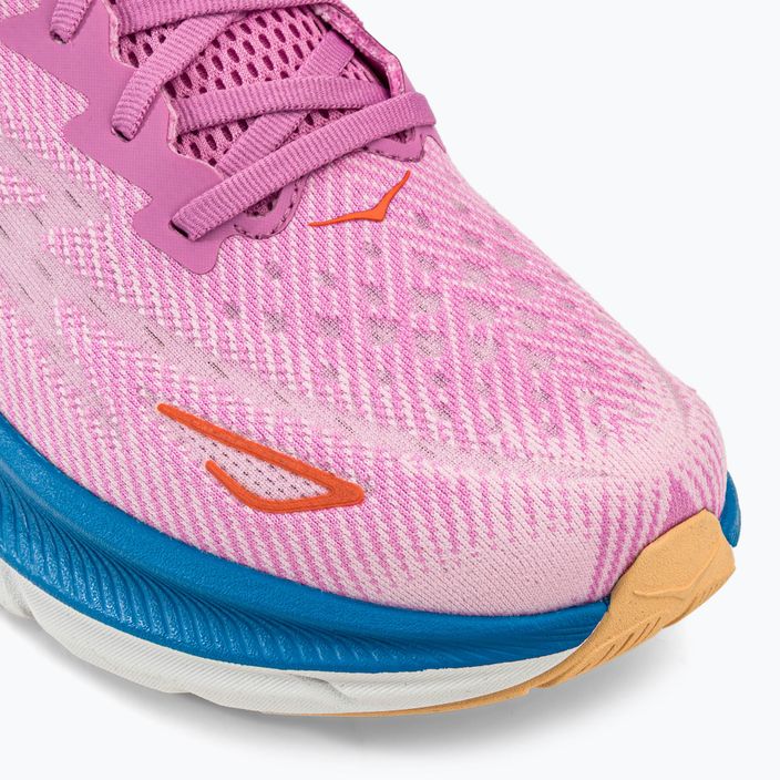 Кросівки для бігу жіночі HOKA Clifton 9 рожеві 1127896-CSLC 7