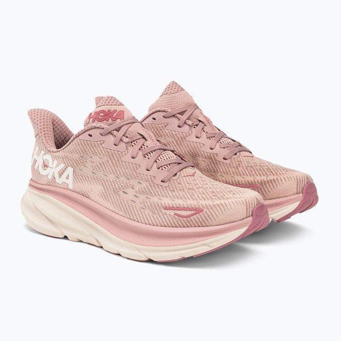 Кросівки для бігу жіночі HOKA Clifton 9 рожеві 1127896-PMPW 4