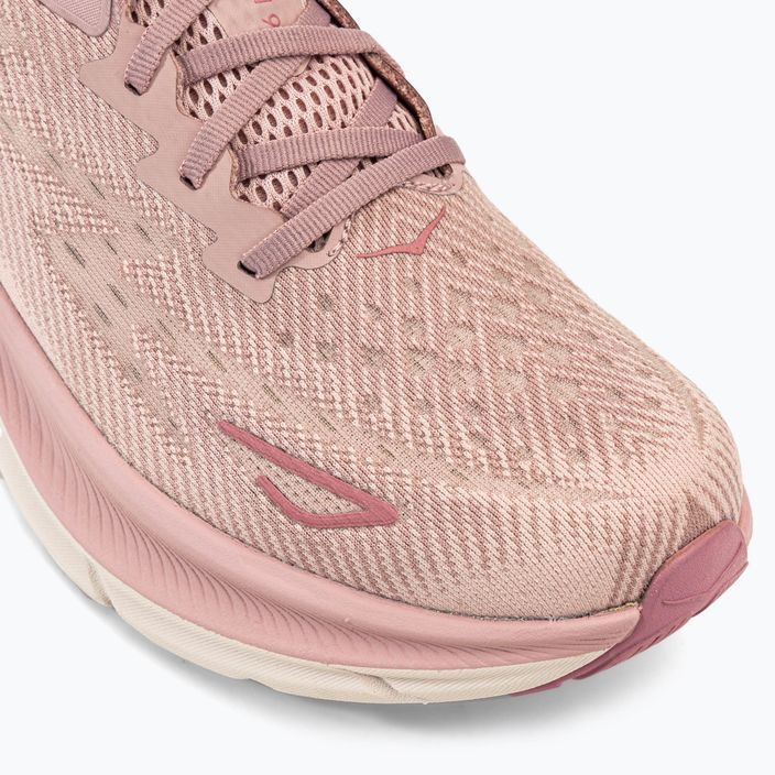Кросівки для бігу жіночі HOKA Clifton 9 рожеві 1127896-PMPW 7