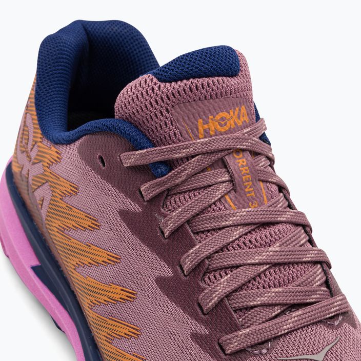 Жіночі бігові кросівки HOKA Torrent 3 задумливий ліловий/цикламен 8