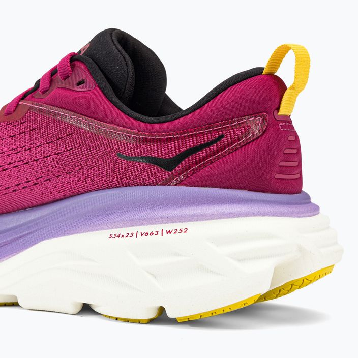 Кросівки для бігу жіночі HOKA Bondi 8 рожеві 1127952-CJPY 12