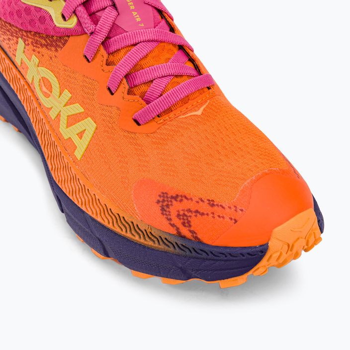 Кросівки для бігу жіночі HOKA Challenger ATR 7 GTX помаранчево-рожеві 1134502-VOPY 9