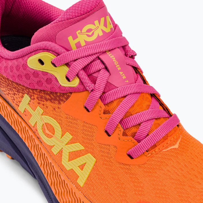 Кросівки для бігу жіночі HOKA Challenger ATR 7 GTX помаранчево-рожеві 1134502-VOPY 12