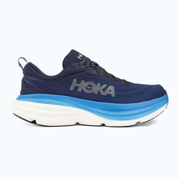 Кросівки для бігу чоловічі HOKA Bondi 8 сині 1123202-OSAA 2