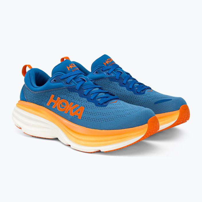 Кросівки для бігу чоловічі HOKA Bondi 8 блакитні 1123202-CSVO 4