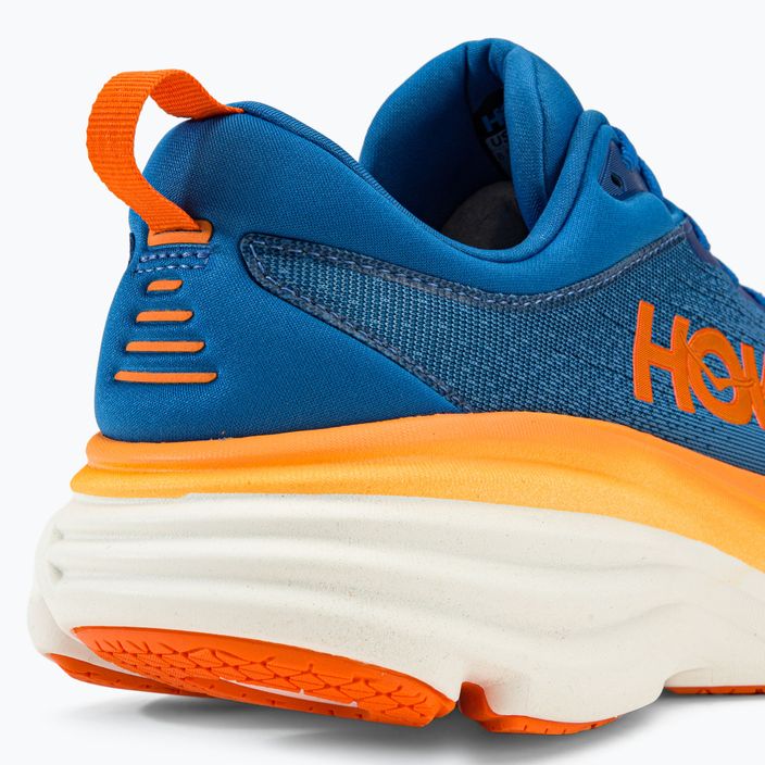 Кросівки для бігу чоловічі HOKA Bondi 8 блакитні 1123202-CSVO 9