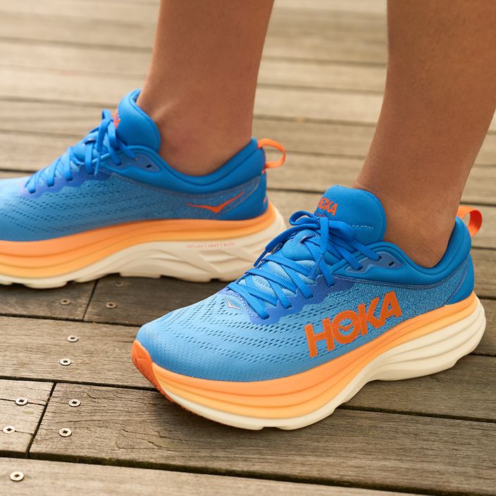 Кросівки для бігу чоловічі HOKA Bondi 8 блакитні 1123202-CSVO 18