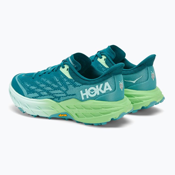 Жіночі бігові кросівки HOKA Speedgoat 5 deep lagoon/океанський туман 3