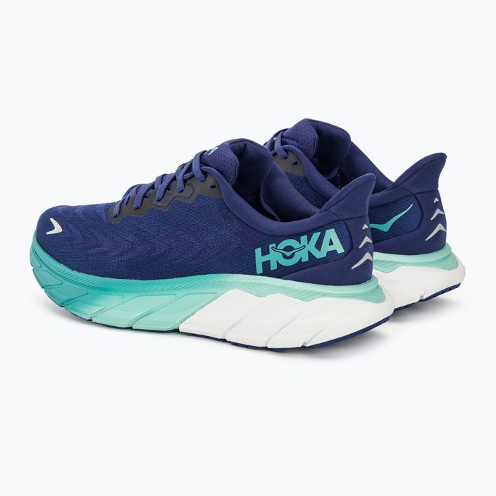 Черевики для бігу жіночі HOKA Arahi 6 bellwether blue/ocean imst 4