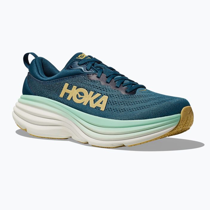 Чоловічі бігові кросівки HOKA Bondi 8 опівночі океан / синій 8