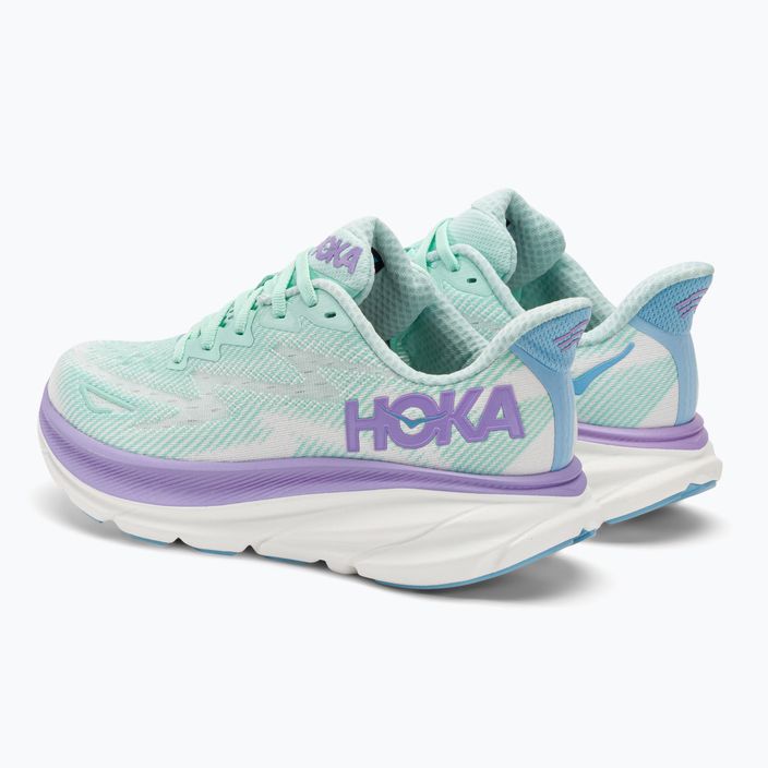 Жіночі бігові кросівки HOKA Clifton 9 sunlit океан/бузковий туман 3