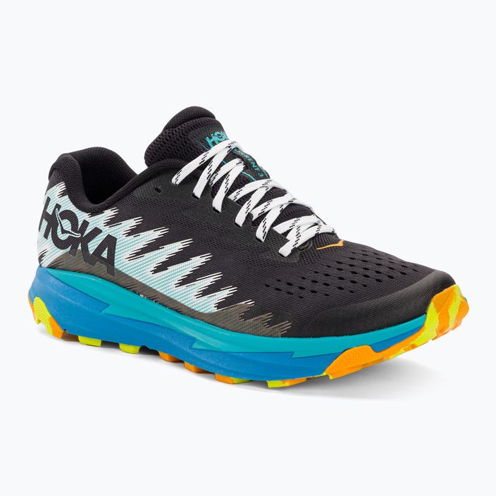 Чоловічі бігові кросівки HOKA Torrent 3 чорні/блакитні