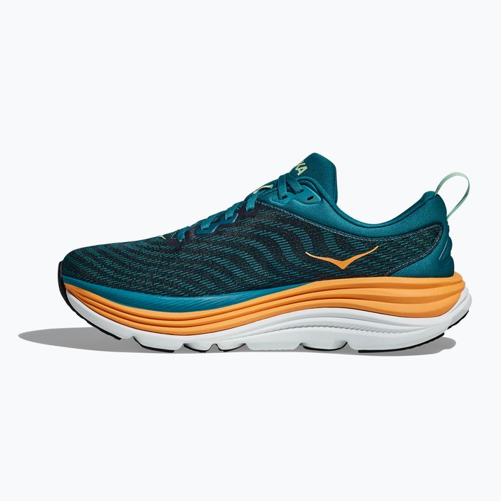 Черевики для бігу чоловічі HOKA Gaviota 5 deep lagoon/sherbet 3