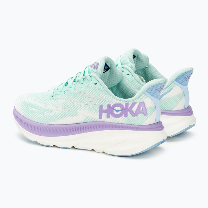 Черевики для бігу жіночі HOKA Clifton 9 Wide sunlit ocean/lilac mist 3