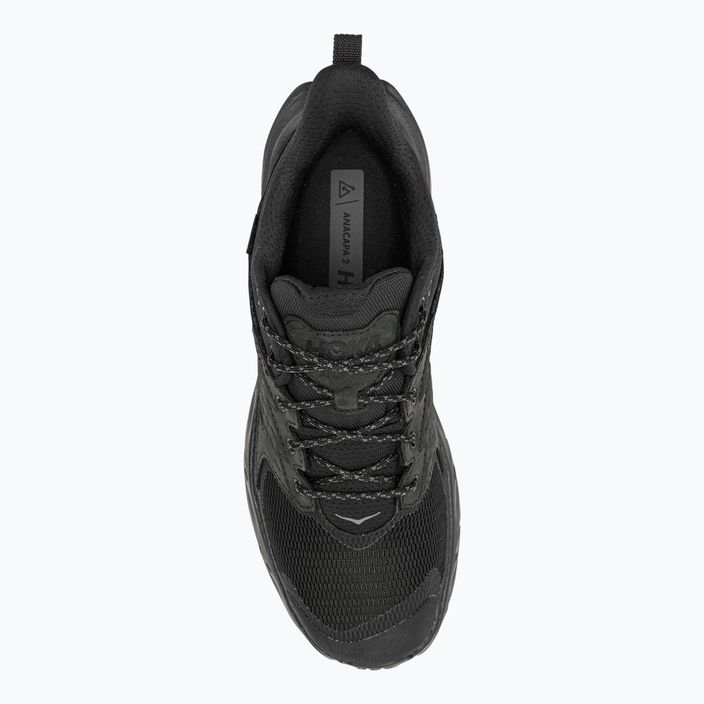Чоловічі трекінгові черевики HOKA Anacapa 2 Low GTX black/black 7