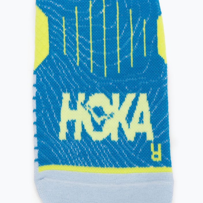 Шкарпетки для бігу HOKA Crew Run Sock 3 пари diva blue/cold water/evening primrose 6