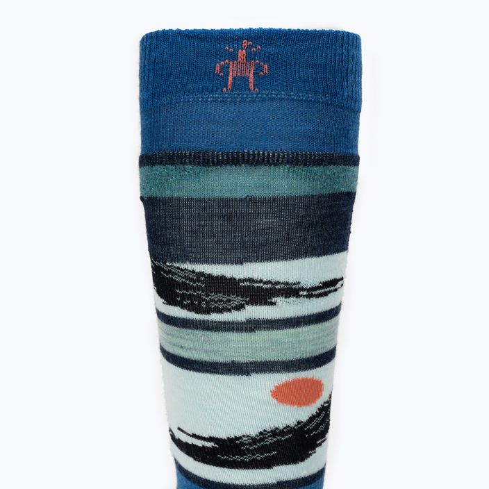 Шкарпетки Smartwool Ski Full Cushion Midnight Pattern OTC глибокі шкарпетки з ефектом навігації 4