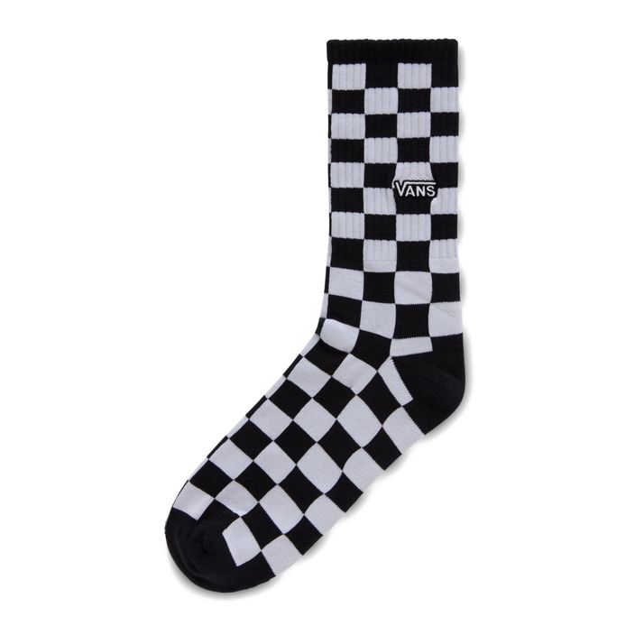 Шкарпетки чоловічі Vans Checkerboard Crew black/white 2