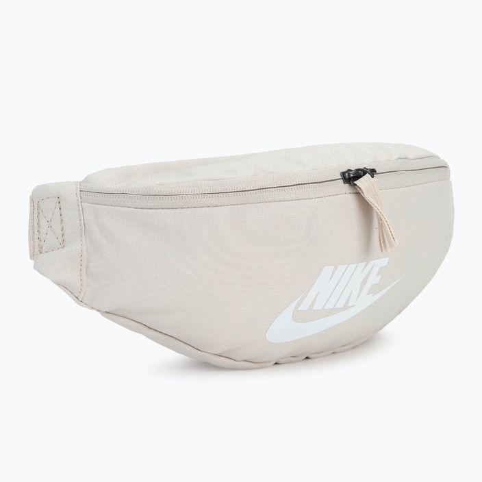 Сумка-бананка Nike Heritage 3 л light orewood brn/white 2