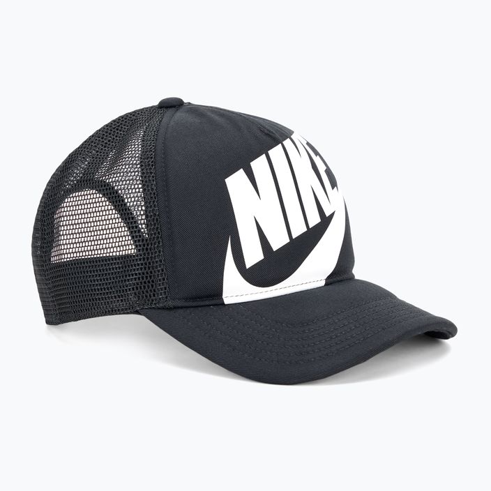 Дитяча бейсболка Nike Rise Structured Trucker чорний / чорний / білий