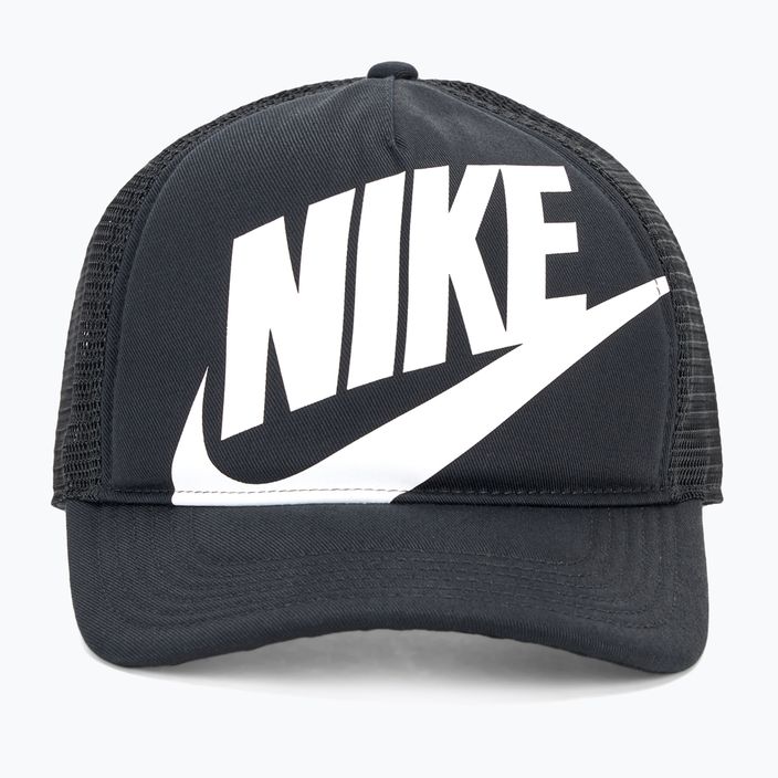 Дитяча бейсболка Nike Rise Structured Trucker чорний / чорний / білий 2