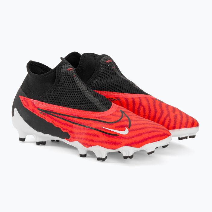 Футбольні бутси Nike Phantom GX Pro DF FG bright crimson/white/black 4