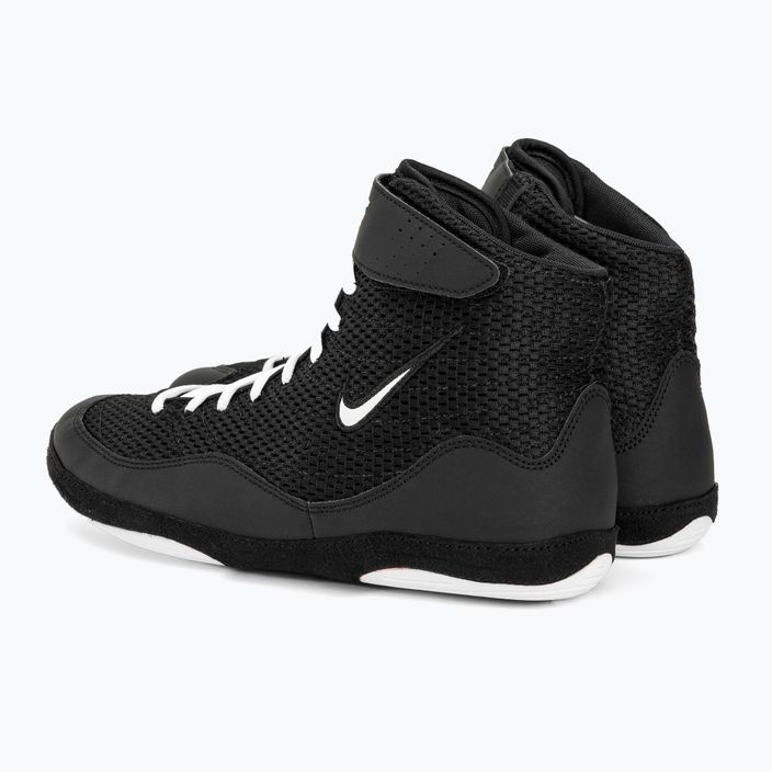 Черевики борцівські чоловічі Nike Inflict 3 black/white 3