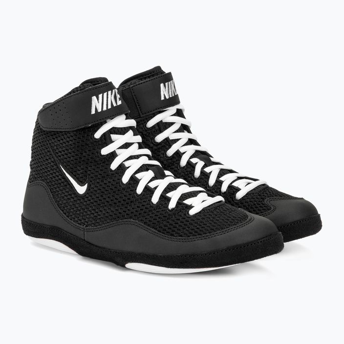 Черевики борцівські чоловічі Nike Inflict 3 black/white 4