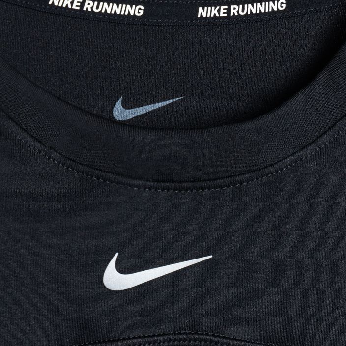 Жіночий біговий лонгслів Nike Dri-Fit Swift Element UV чорний 6