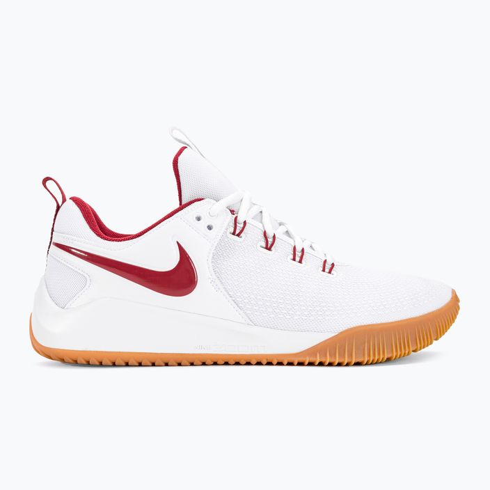 Волейбольні кросівки Nike Air Zoom Hyperace 2 LE білі/командні малинові білі 2