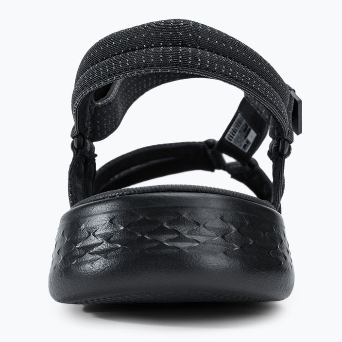 Жіночі босоніжки SKECHERS Go Walk Flex Sandal Sublime чорні 6