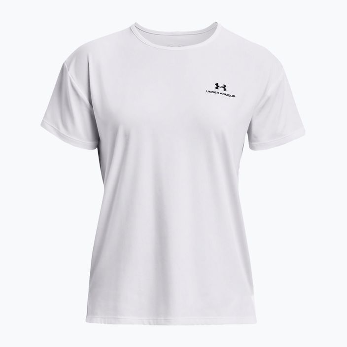 Жіноча тренувальна футболка Under Armour Rush Energy 2.0 біла/чорна 4