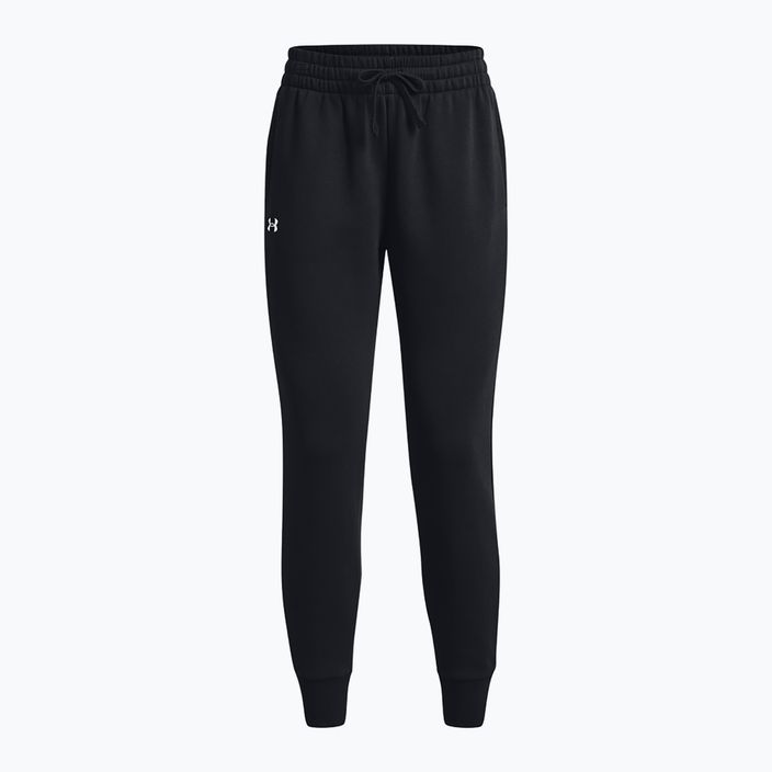 Штани жіночі Under Armour Rival Fleece dark black/white 6