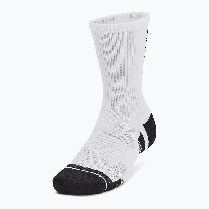 Шкарпетки treningowe Under Armour Perf Tech Nov Crew 3P white/white/black