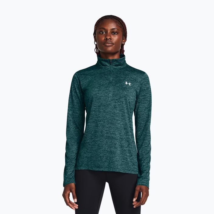 Кофта жіноча Under Armour Tech 1/2 Zip-Twist hydro teal/white