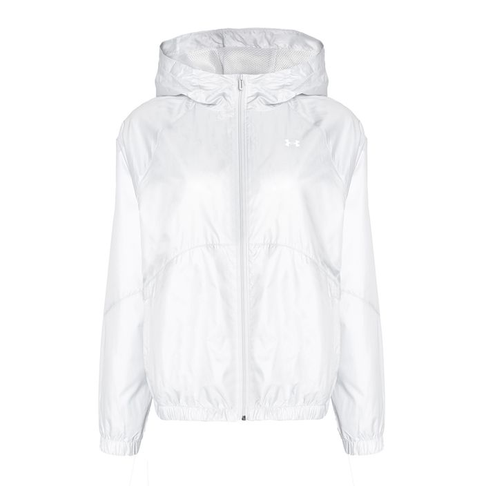 Куртка противіряна жіноча Under Armour Sport Windbreaker halo gray/white 3