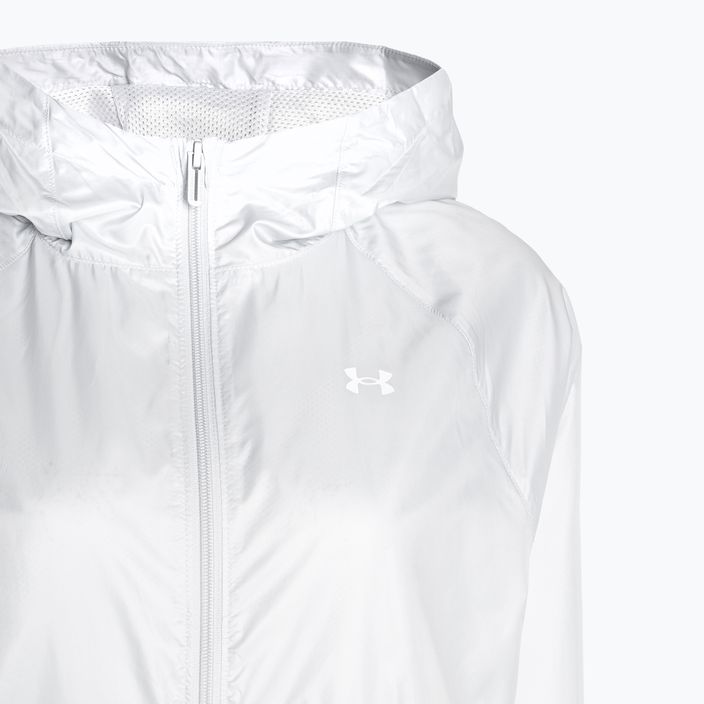 Куртка противіряна жіноча Under Armour Sport Windbreaker halo gray/white 5