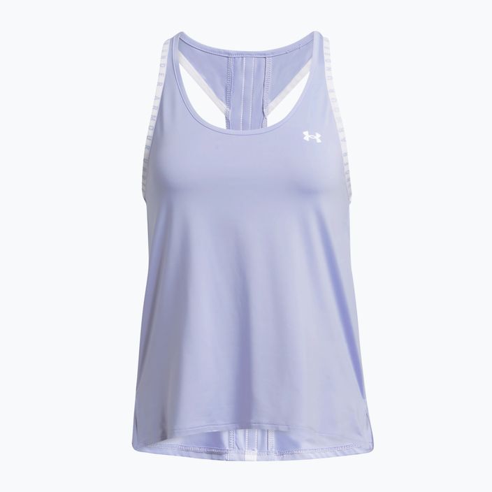 Майка для тренувань жіноча Under Armour Knockout Tank celeste/white 4