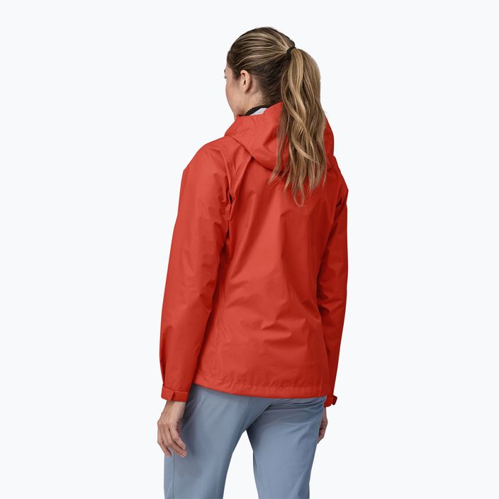 Жіноча куртка Patagonia Torrentshell 3L дощовик піменто червоний 2